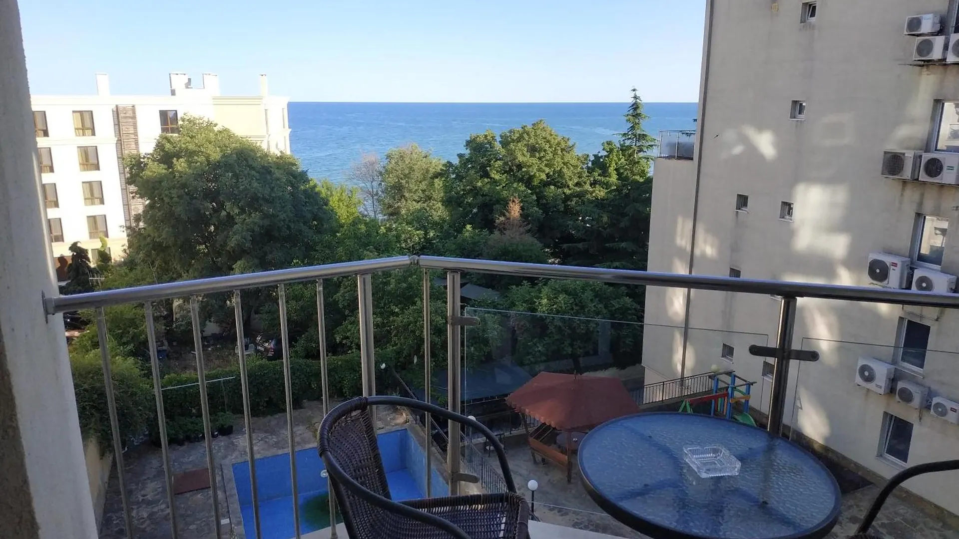 Lägenhet Kabakum Sea-View Apartament Golden Sands